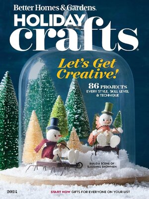 cover image of Better Homes & Gardens Holiday Crafts